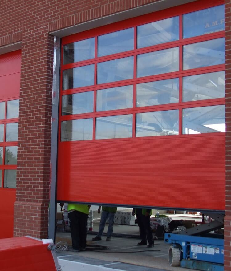 Roller shutter door